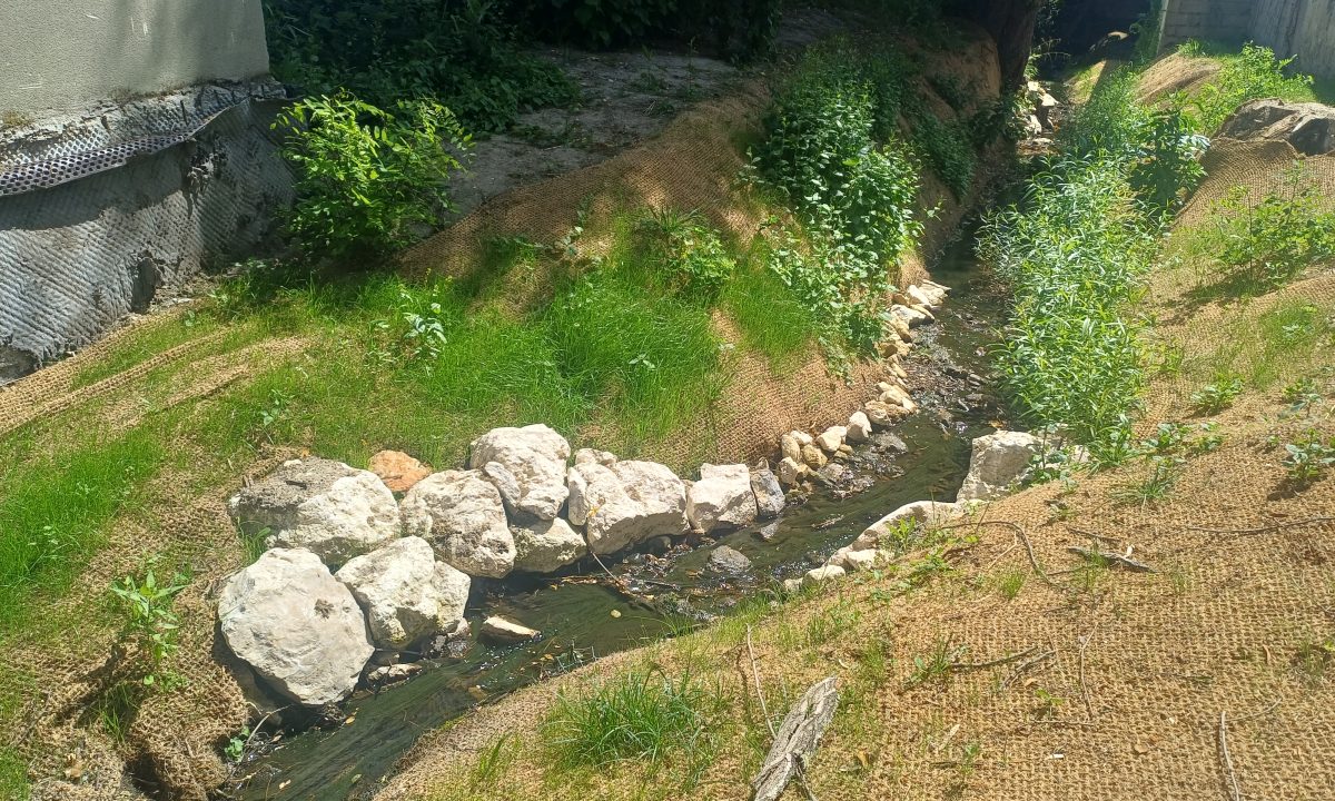 Ru de Montlignon après travaux